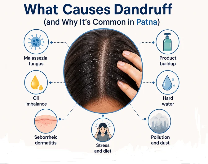 what causes dandruff